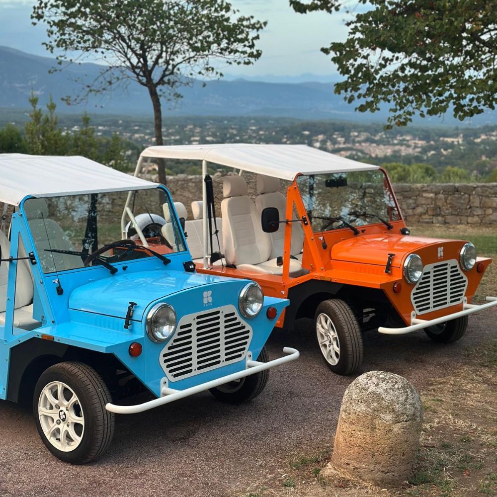 Electric Mini Moke Rental on the French Riviera