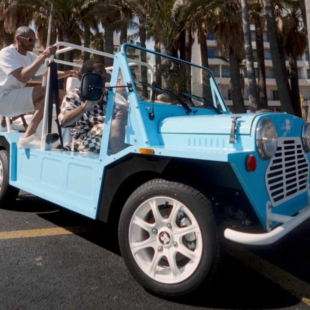 Hen & Stag Mini Moke Rental on the French Riviera